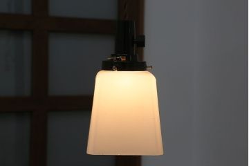 アンティーク　シンプルでレトロな電笠