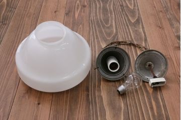 昭和レトロ　シャビーシックな天井照明