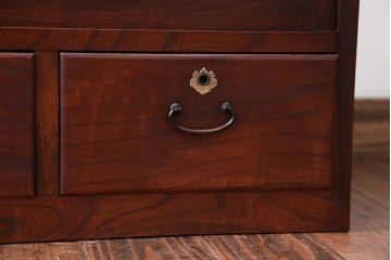 アンティーク家具　古民具・骨董　前面欅材!おしゃれな時代箪笥ローボード