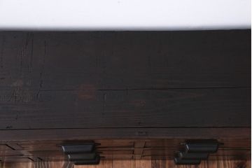 アンティーク家具　古民具・骨董　シンプルで味わい深い12杯小引き出し