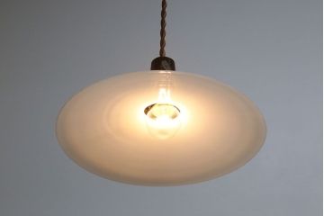 昭和レトロ　平笠天井照明(3)