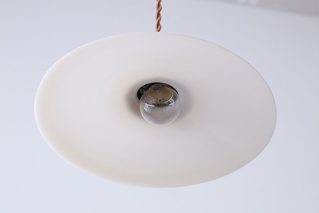 昭和レトロ　平笠天井照明(3)