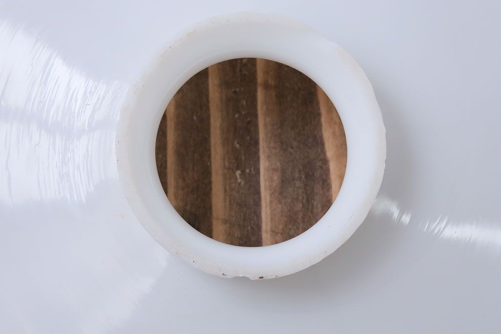 昭和レトロ　平笠天井照明(3)