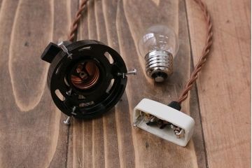 昭和レトロ　平笠天井照明(3)