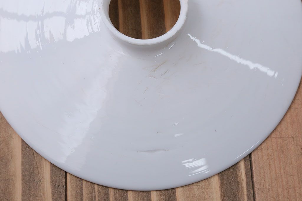 昭和レトロ　平笠天井照明(4)