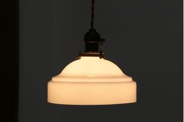 昭和レトロ　シンプルでお洒落な電笠