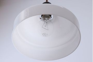 昭和レトロ　シンプルでお洒落な電笠