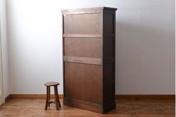 中古　北海道民芸家具　お洒落なカップボード