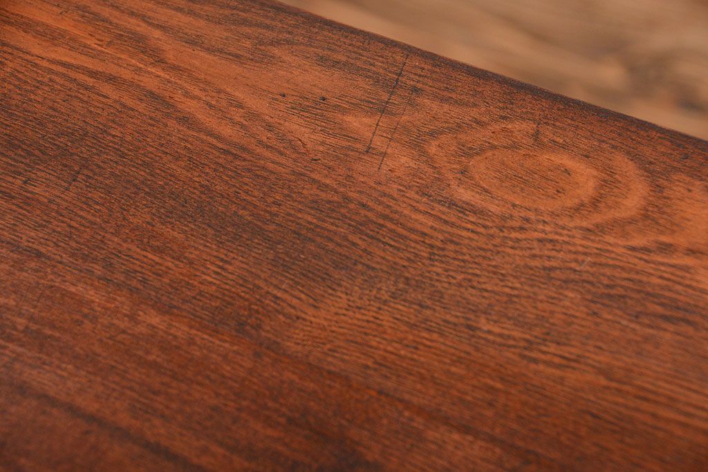 アンティーク家具　アンティーク　シンプルでシックな片袖机