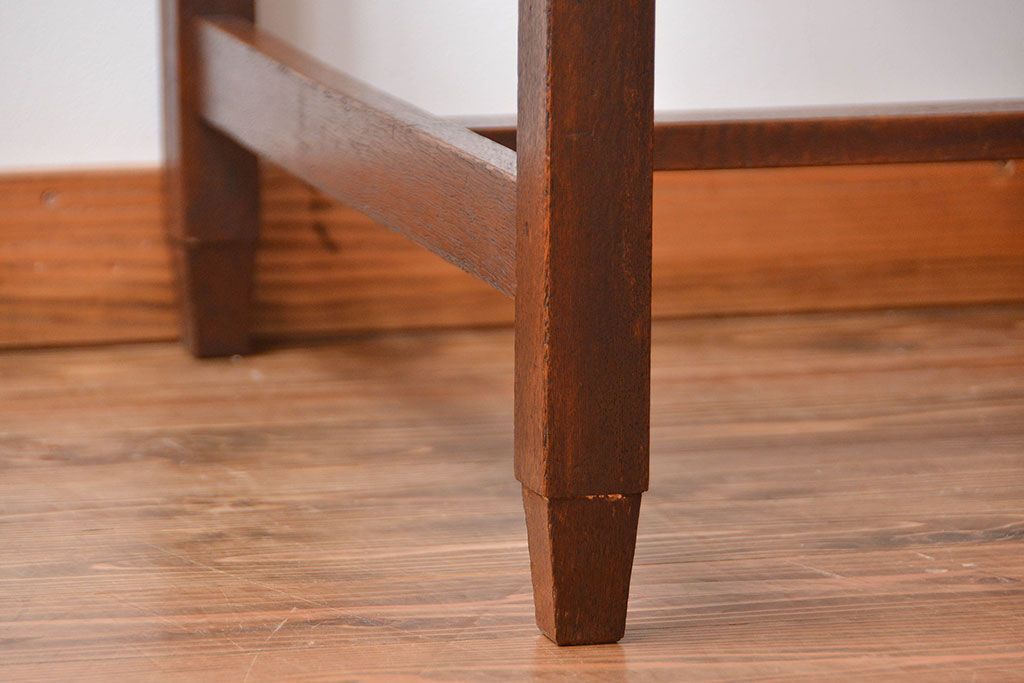 アンティーク家具　アンティーク　シンプルでシックな片袖机