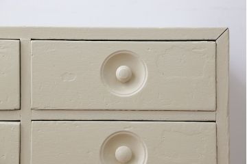 アンティーク家具　小物収納にぴったり!ペイントローチェスト(2)