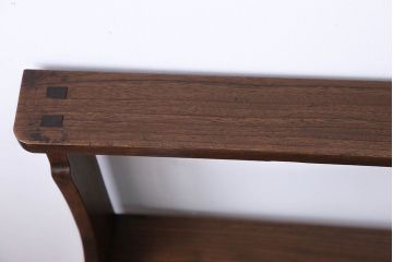 アンティーク家具　古民具・骨董　総欅材!シンプルな飾り棚