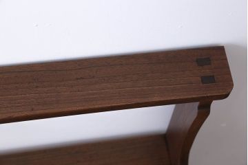 アンティーク家具　古民具・骨董　総欅材!シンプルな飾り棚