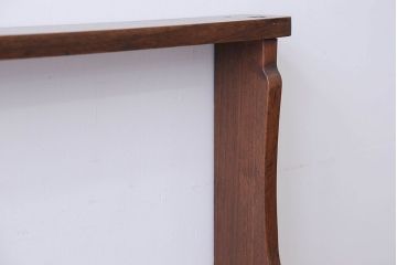 アンティーク家具　古民具・骨董　総欅材!シンプルな飾り棚