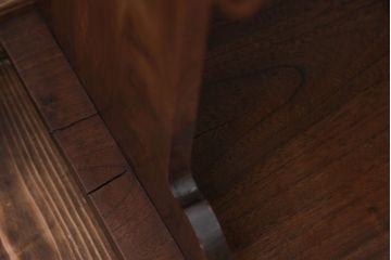 アンティーク家具　古民具・骨董　総欅材!シンプルな飾り棚