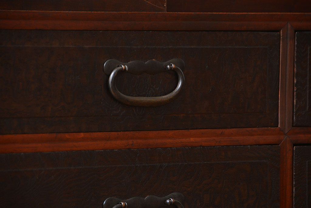 アンティーク家具　アンティーク　お洒落な脚付きローボード