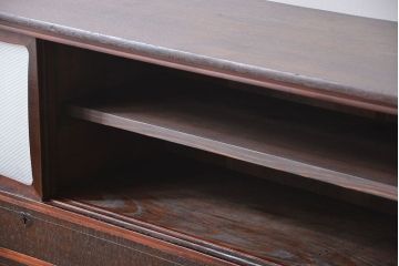 アンティーク家具　アンティーク　お洒落な脚付きローボード