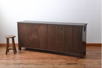 アンティーク家具　アンティーク　お洒落な脚付きローボード