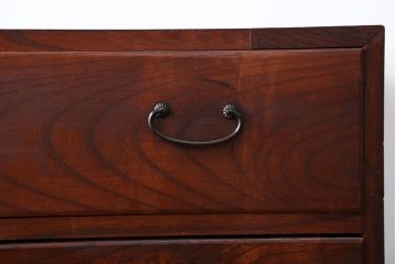 アンティーク家具　古民具・骨董　前面欅材!おしゃれな時代箪笥