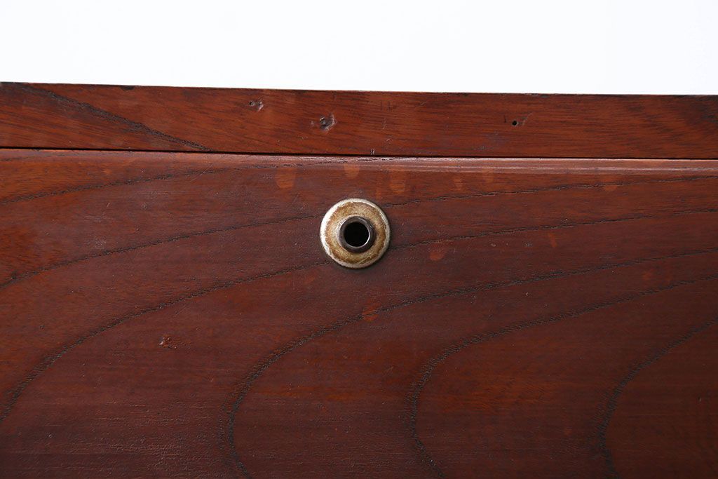 アンティーク家具　古民具・骨董　前面欅材!おしゃれな時代箪笥