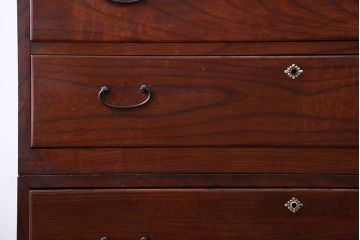 アンティーク家具　古民具・骨董　前面欅材!おしゃれな時代箪笥