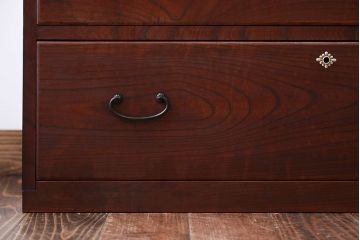 アンティーク家具　古民具・骨董　前面欅材!おしゃれな時代箪笥
