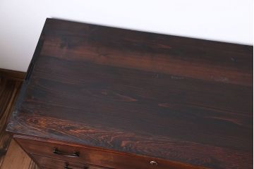 アンティーク家具　古民具・骨董　前面欅材!おしゃれな時代箪笥