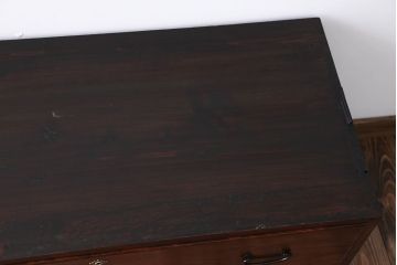 アンティーク家具　古民具・骨董　前面欅材!おしゃれな時代箪笥