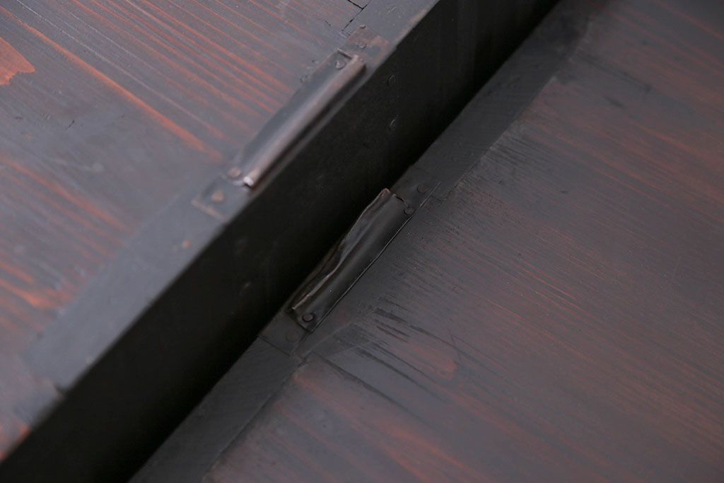 アンティーク家具　古民具・骨董　前面欅材!おしゃれな時代箪笥