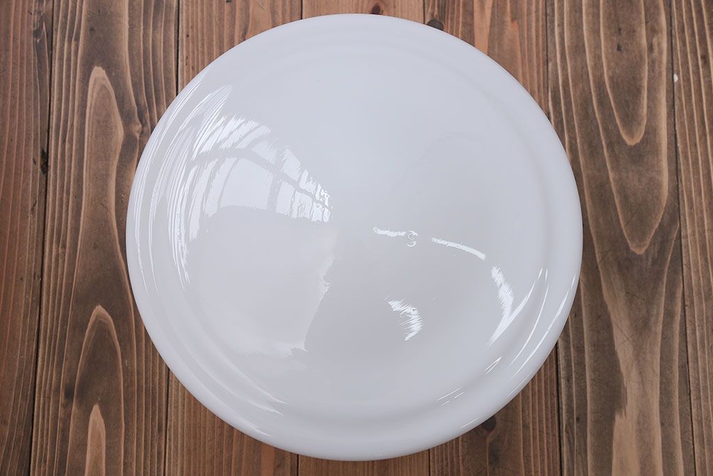 アンティーク　レトロで大きなガラス天井照明