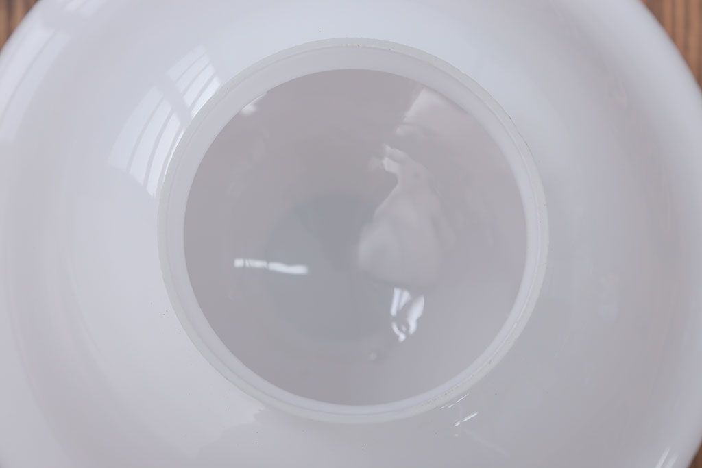 アンティーク　レトロで大きなガラス天井照明