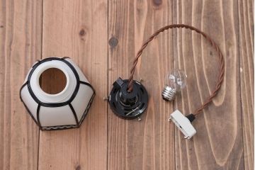 アンティーク　和風でお洒落な天井照明(2)