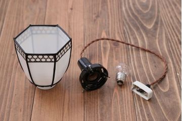 アンティーク　和風でお洒落な天井照明(2)