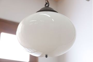 アンティーク　レトロで可愛いガラス天井照明