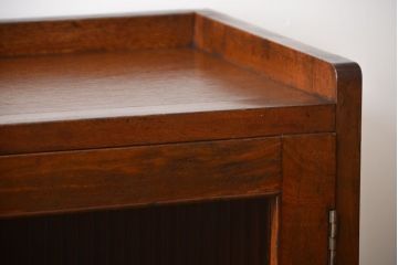 アンティーク家具　アンティーク　2杯引き出し付き古い木製の本箱