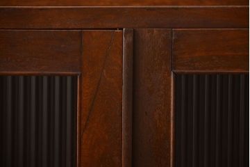 アンティーク家具　アンティーク　2杯引き出し付き古い木製の本箱