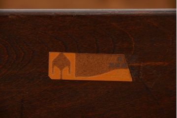 アンティーク雑貨　中古　松本民芸家具　B型置き鏡(定価約15万円)