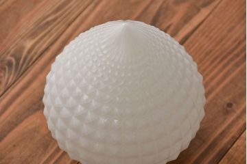 アンティーク　お洒落なフォルムのガラス壁掛け照明