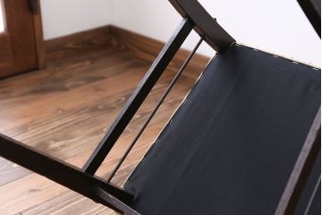 アンティーク家具　アンティーク　古いナラ材のダイニングチェア(1)