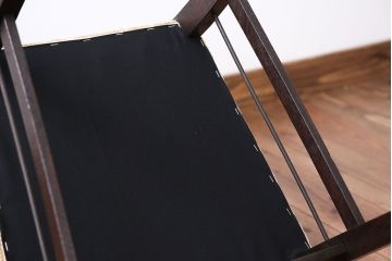 アンティーク家具　アンティーク　古いナラ材のダイニングチェア(2)