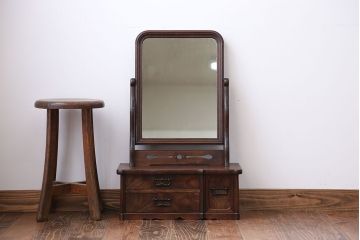 アンティーク家具　大正ロマン　上品でおしゃれな古い鏡台