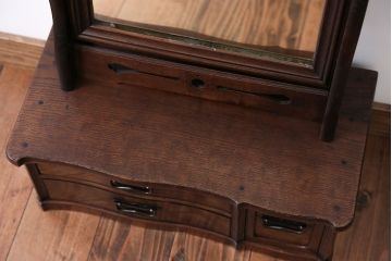 アンティーク家具　大正ロマン　上品でおしゃれな古い鏡台