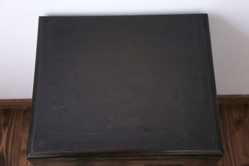 アンティーク家具　アンティーク　お洒落で小さな書類収納棚