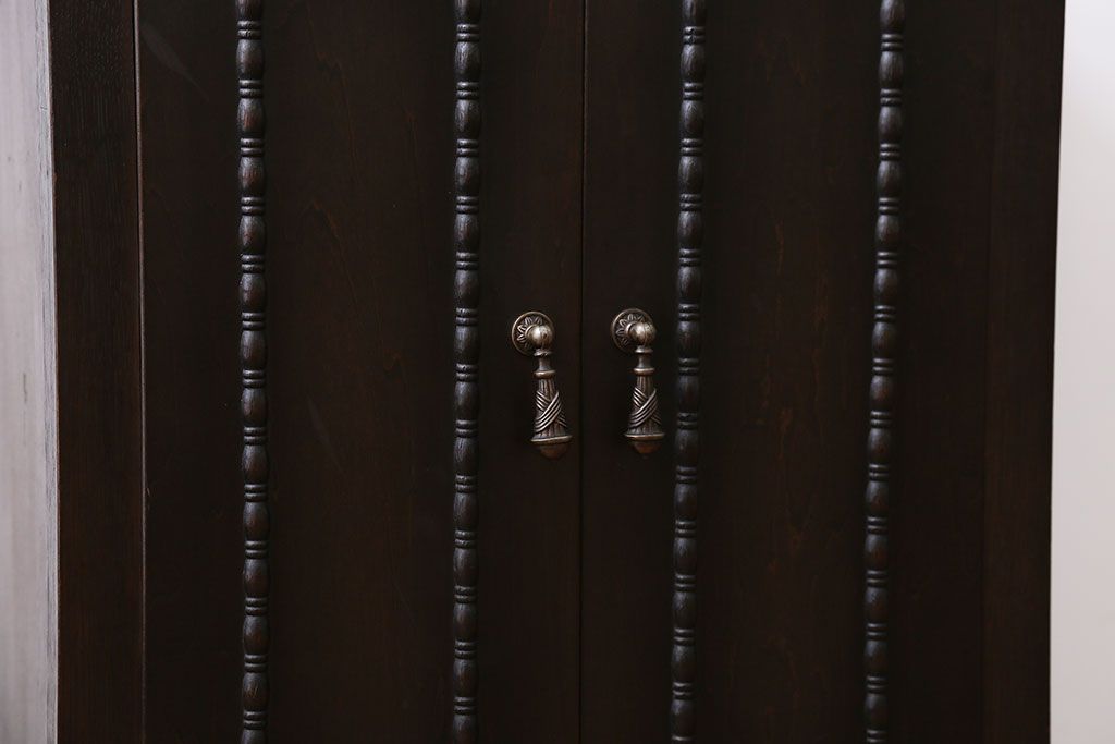 アンティーク家具　アンティーク　お洒落で小さな書類収納棚