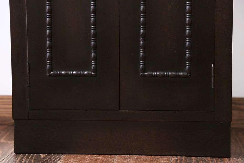 アンティーク家具　アンティーク　お洒落で小さな書類収納棚