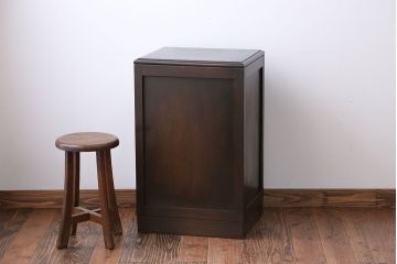 アンティーク家具　アンティーク　お洒落で小さな書類収納棚