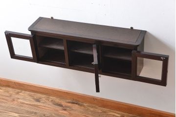 アンティーク家具　アンティーク　シンプルでかわいいウォールキャビネット