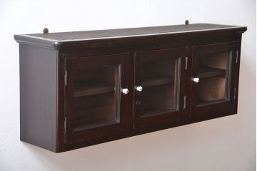 アンティーク家具　アンティーク　シンプルでかわいいウォールキャビネット