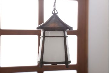 古民具・骨董　和風でオシャレな行燈天井照明