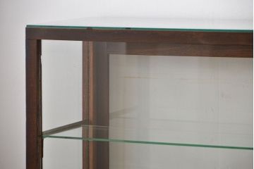 アンティーク家具　アンティーク　店舗什器にぴったりな木製ガラスケース